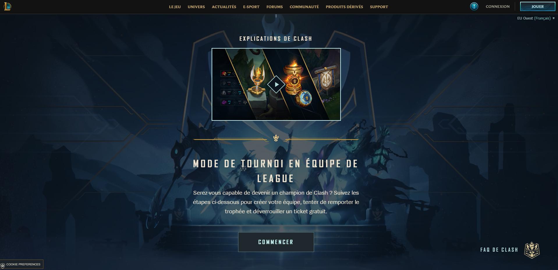 Clash LoL Toutes les infos, dates et comment obtenir son ticket